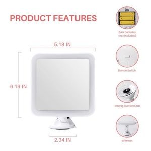🪞 Magnifying Vanity Lighted Makeup Mirror 7X w/LED
